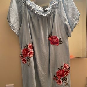 Off the shoulder dress